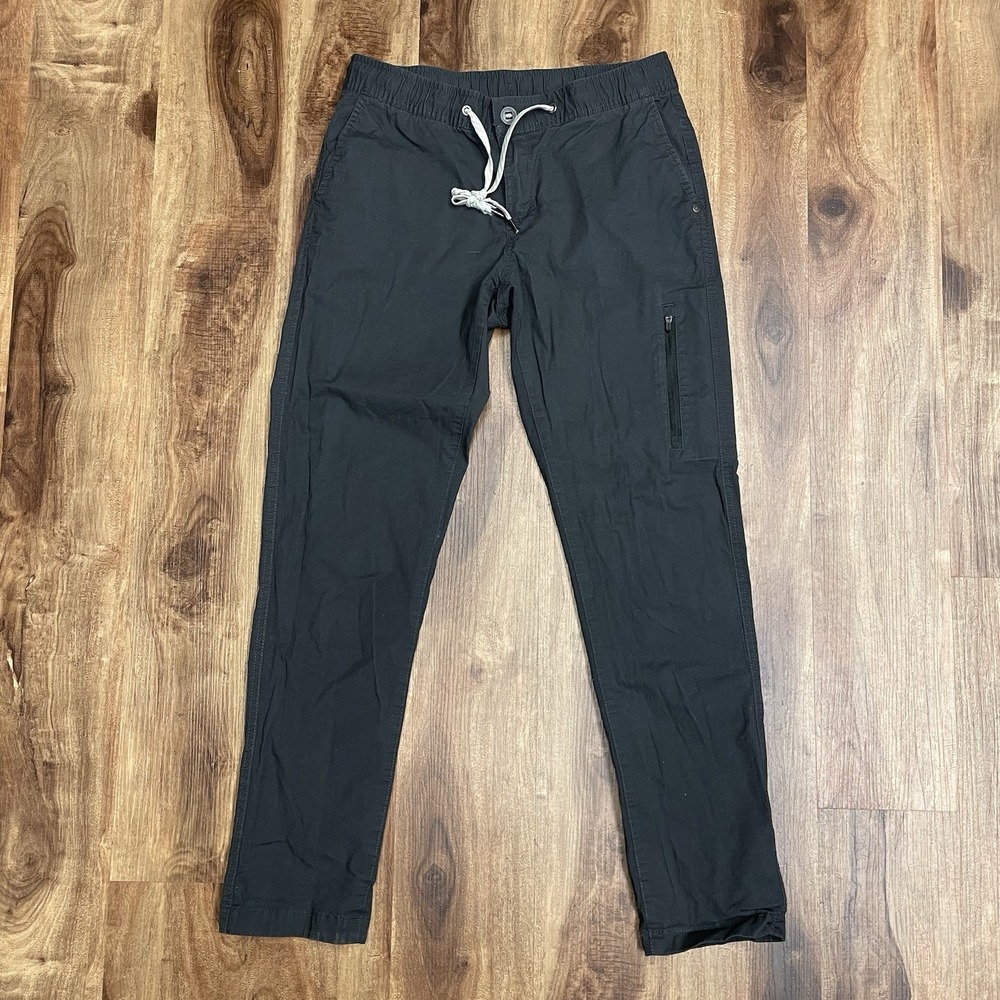 Vuori Ripstop Pants Women's Size Small Charcoal Stretch Cotton Hiking Travel